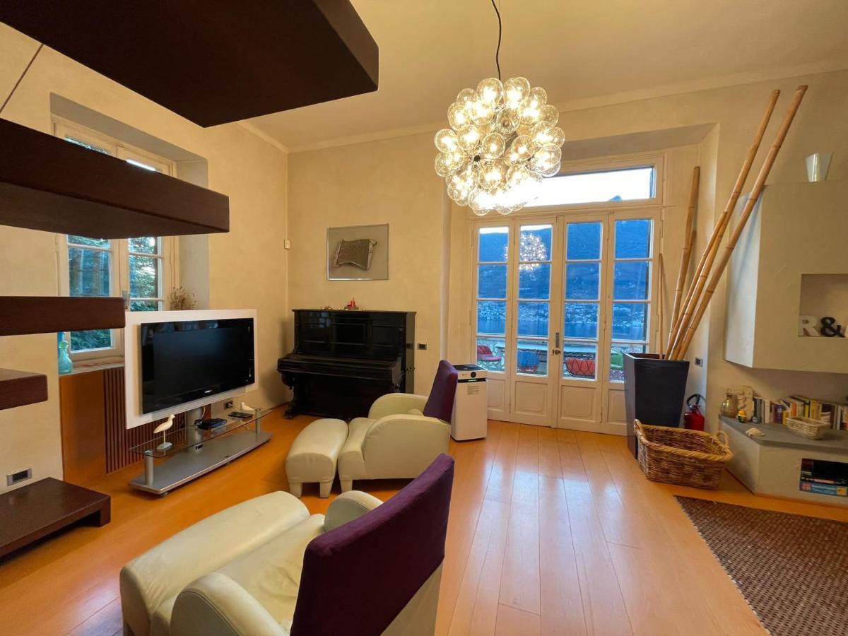 Lake Como Villa Ines Apartment Faggeto Lario المظهر الخارجي الصورة