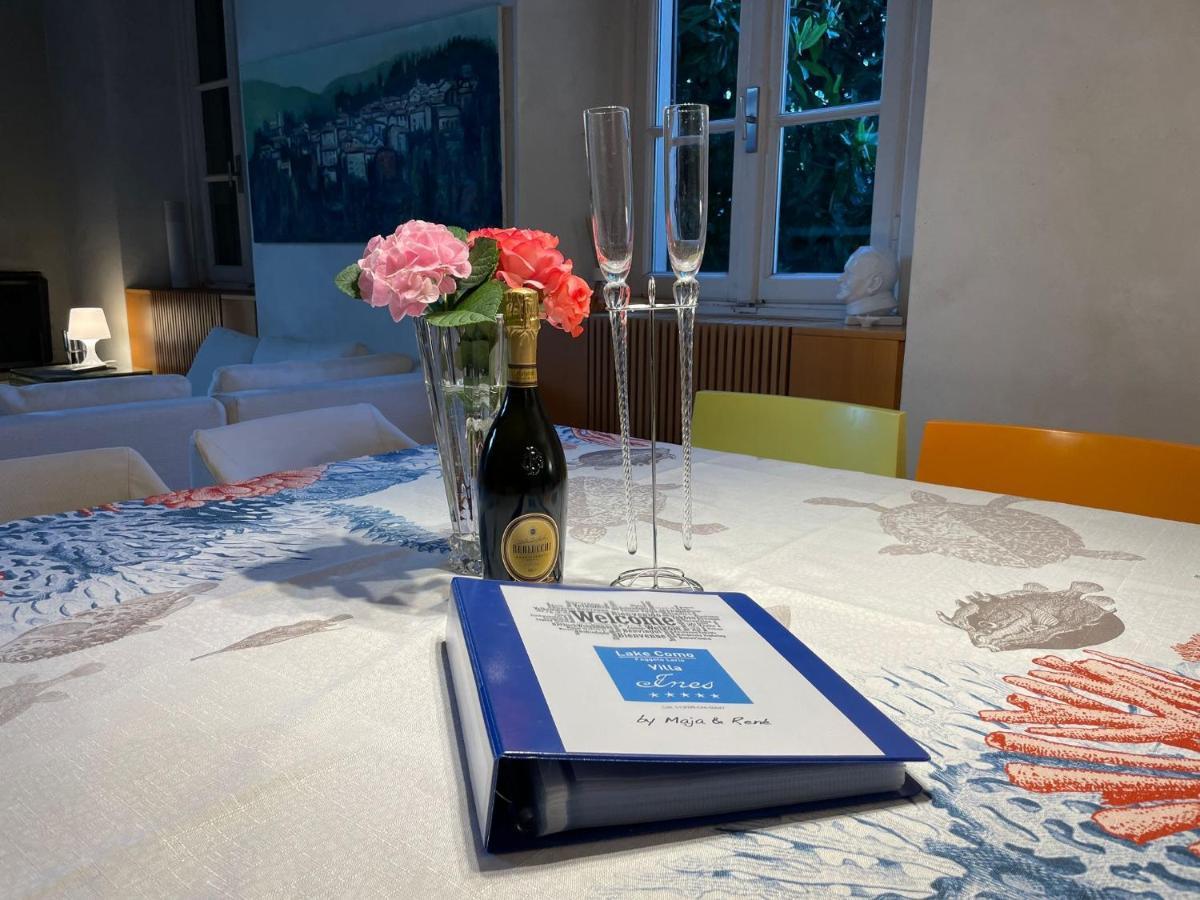 Lake Como Villa Ines Apartment Faggeto Lario المظهر الخارجي الصورة